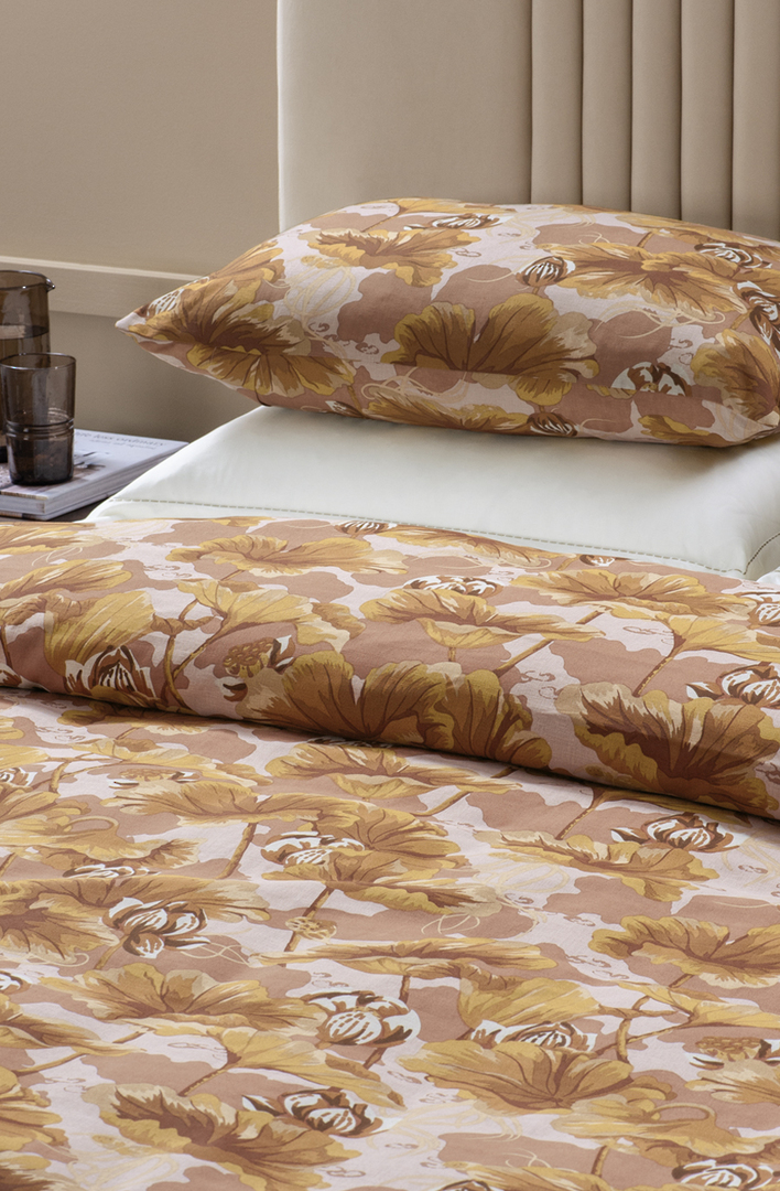 Bianca Lorenne - Waterlily Duvet Cover Set - Clay image 0